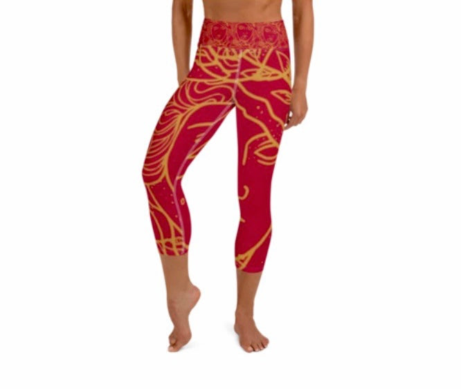 Ventura.G   All over print leggings. Capri