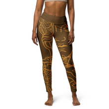 Load image into Gallery viewer, Ventura G.   Brown Leggings
