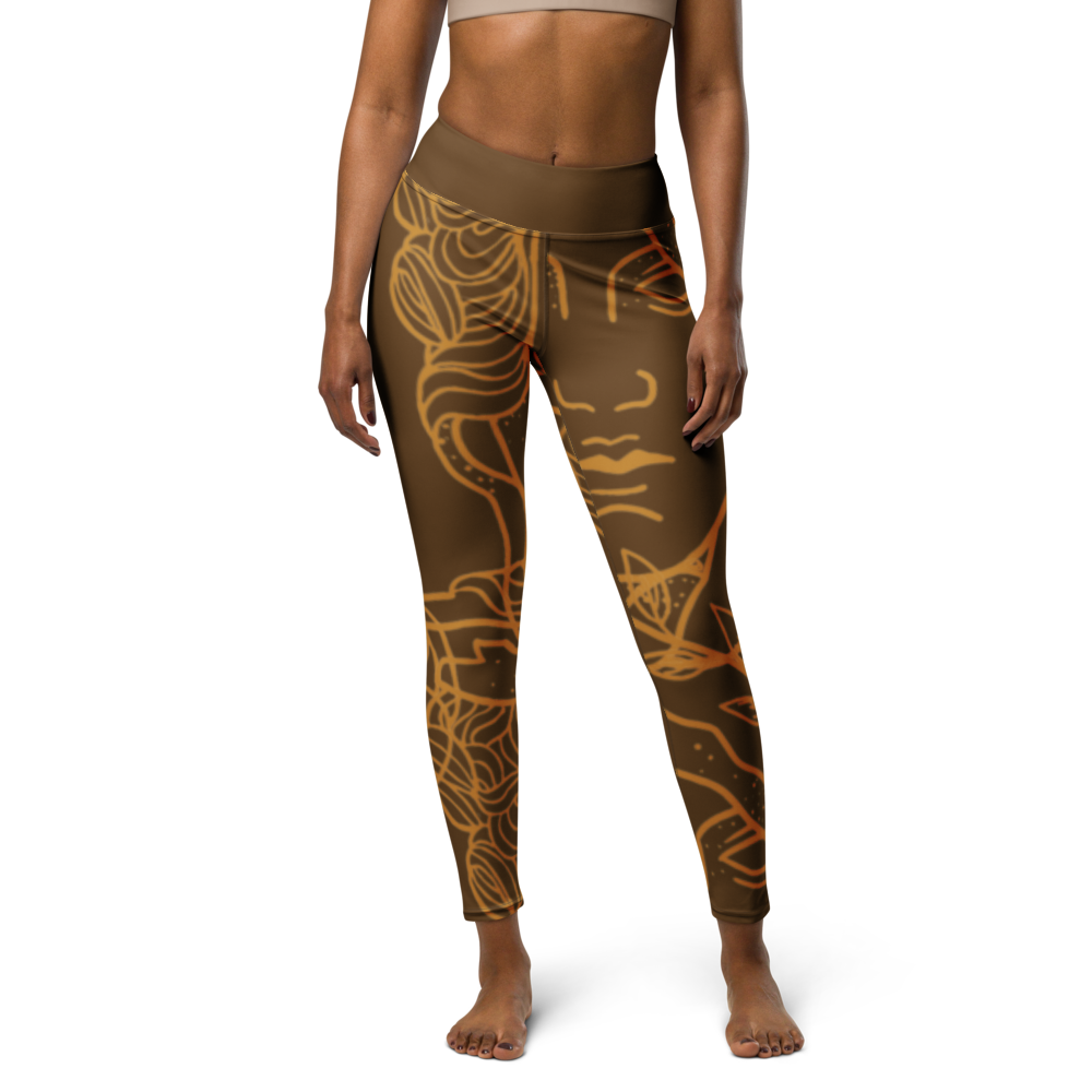 Ventura G.   Brown Leggings