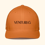 Ventura.G trucker caps.     'unisex' Embroidery stitch.